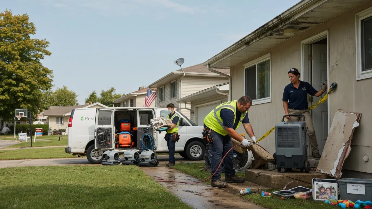 Water Damage Restoration in Elmwood Park, NJ near me